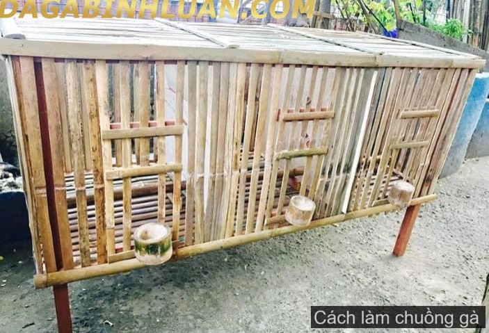 cách đóng chuồng gà bằng gỗ
